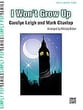 I Won't Grow up piano sheet music cover